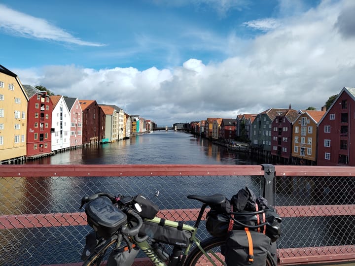 Radreise ans Nordkap von Flensburg - Teil 1: Dänemark und Süd-Norwegen